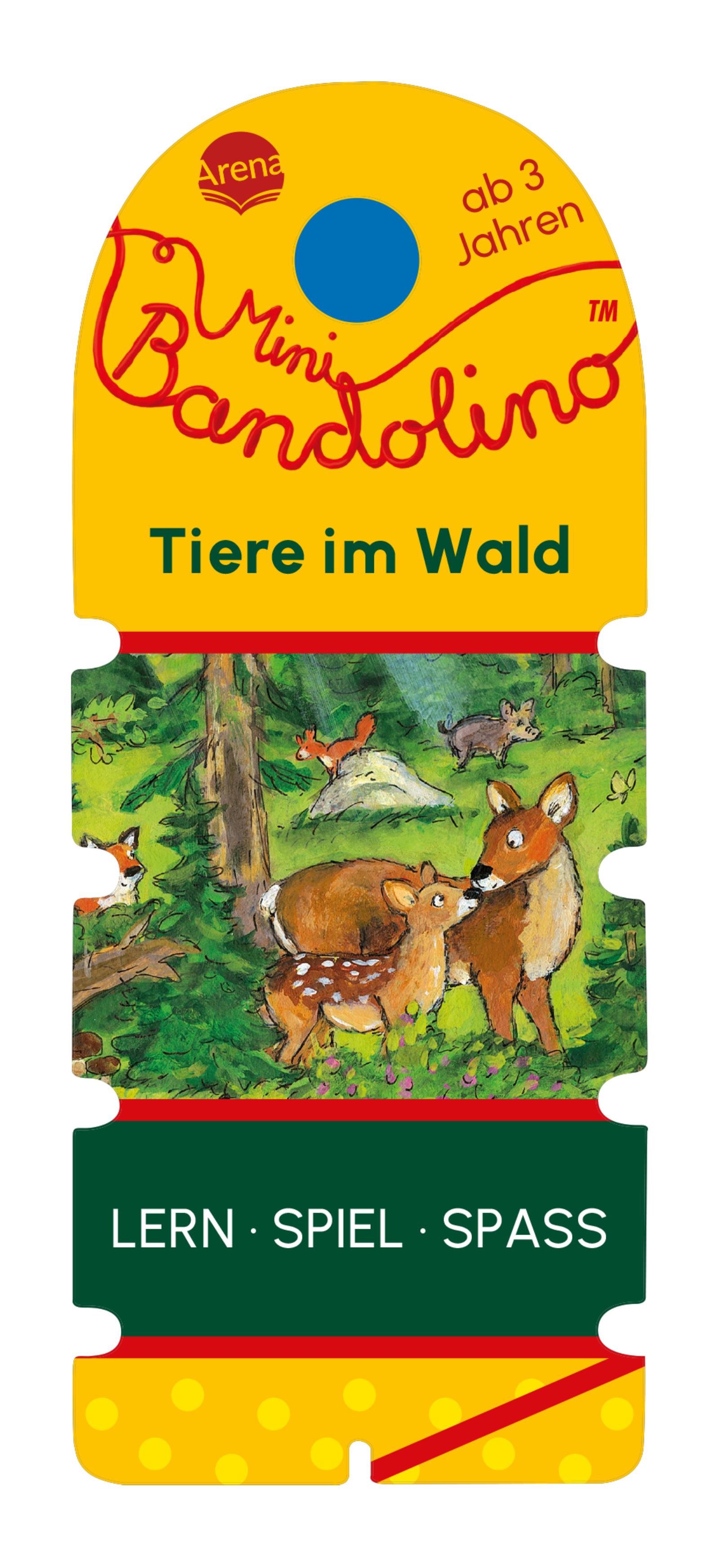 Vorderes Coverbild Mini Bandolino. Tiere im Wald