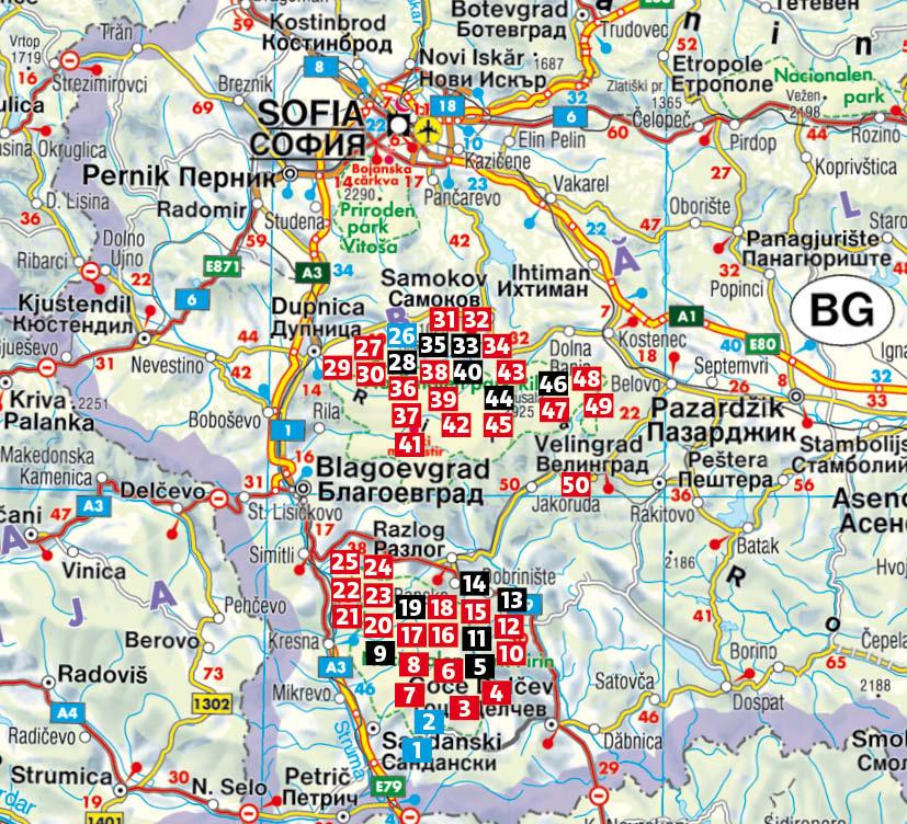 Beispielinhalt (Bild) Bulgarien - Pirin- und Rila-Gebirge