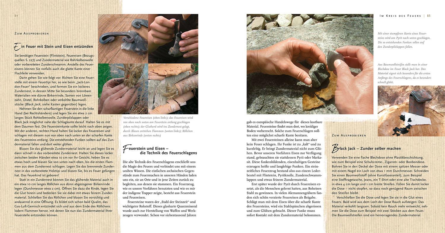 Beispielinhalt (Bild) Mit der Wildnis verbunden