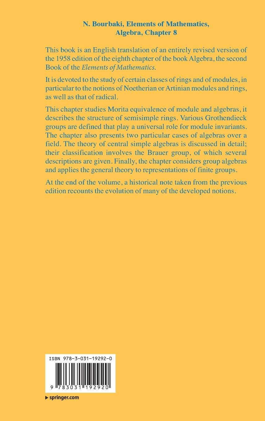 Rückseitencover Algebra