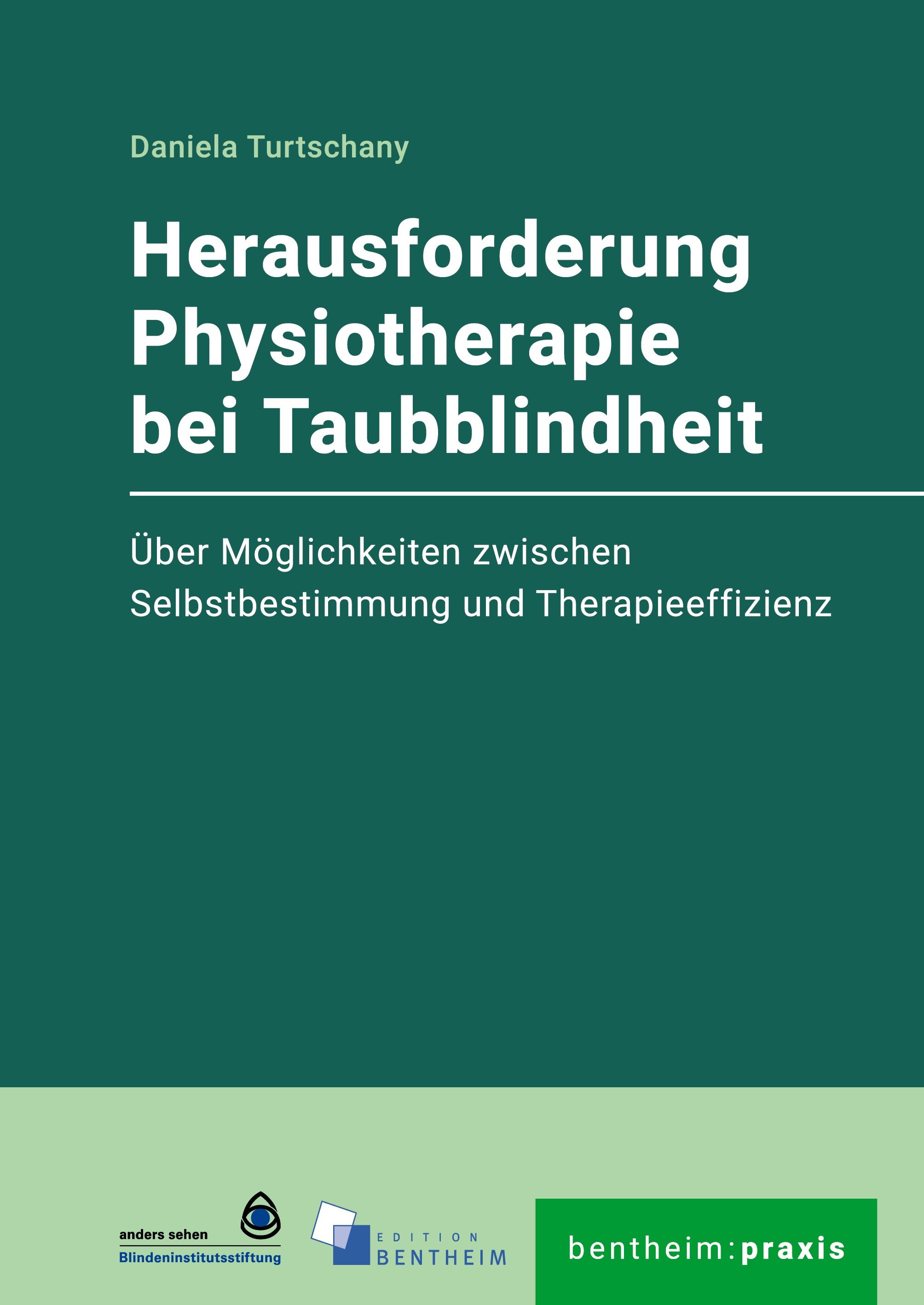 Vorderes Coverbild Herausforderung Physiotherapie bei Taubblindheit