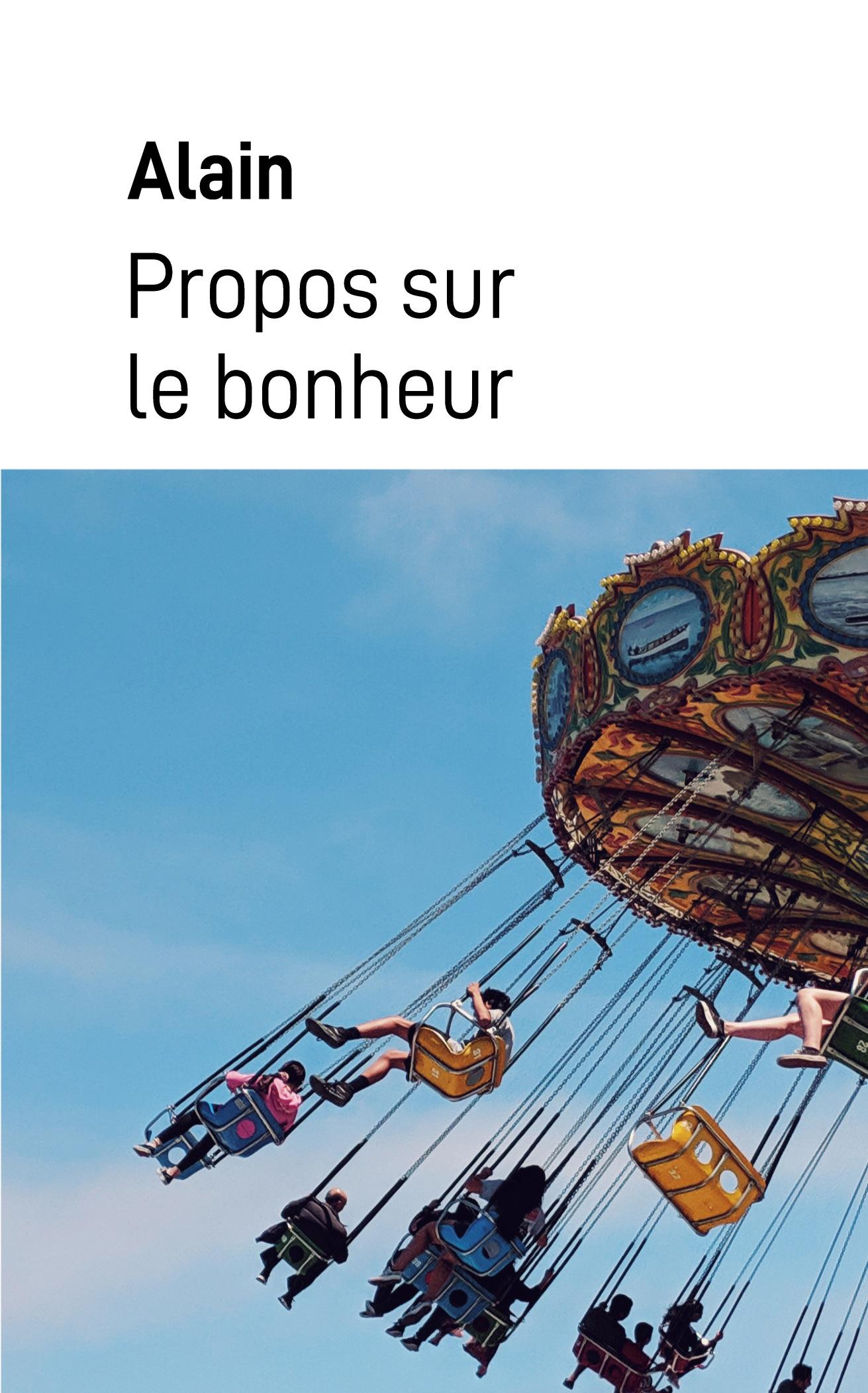 Vorderes Coverbild Propos sur le bonheur