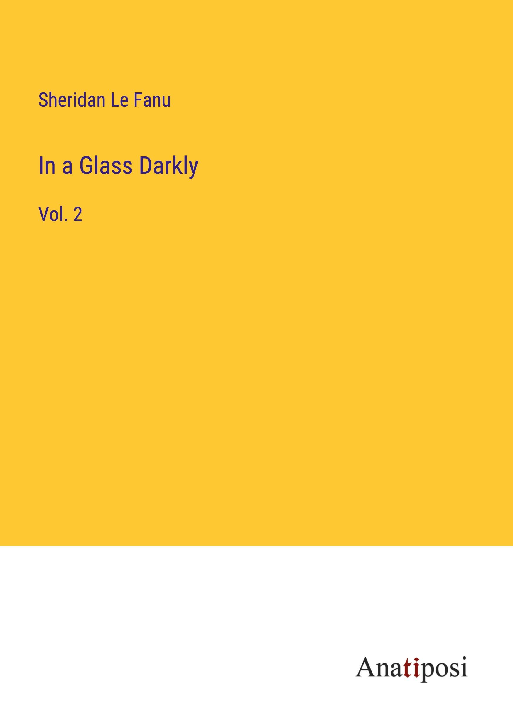 Vorderes Coverbild In a Glass Darkly