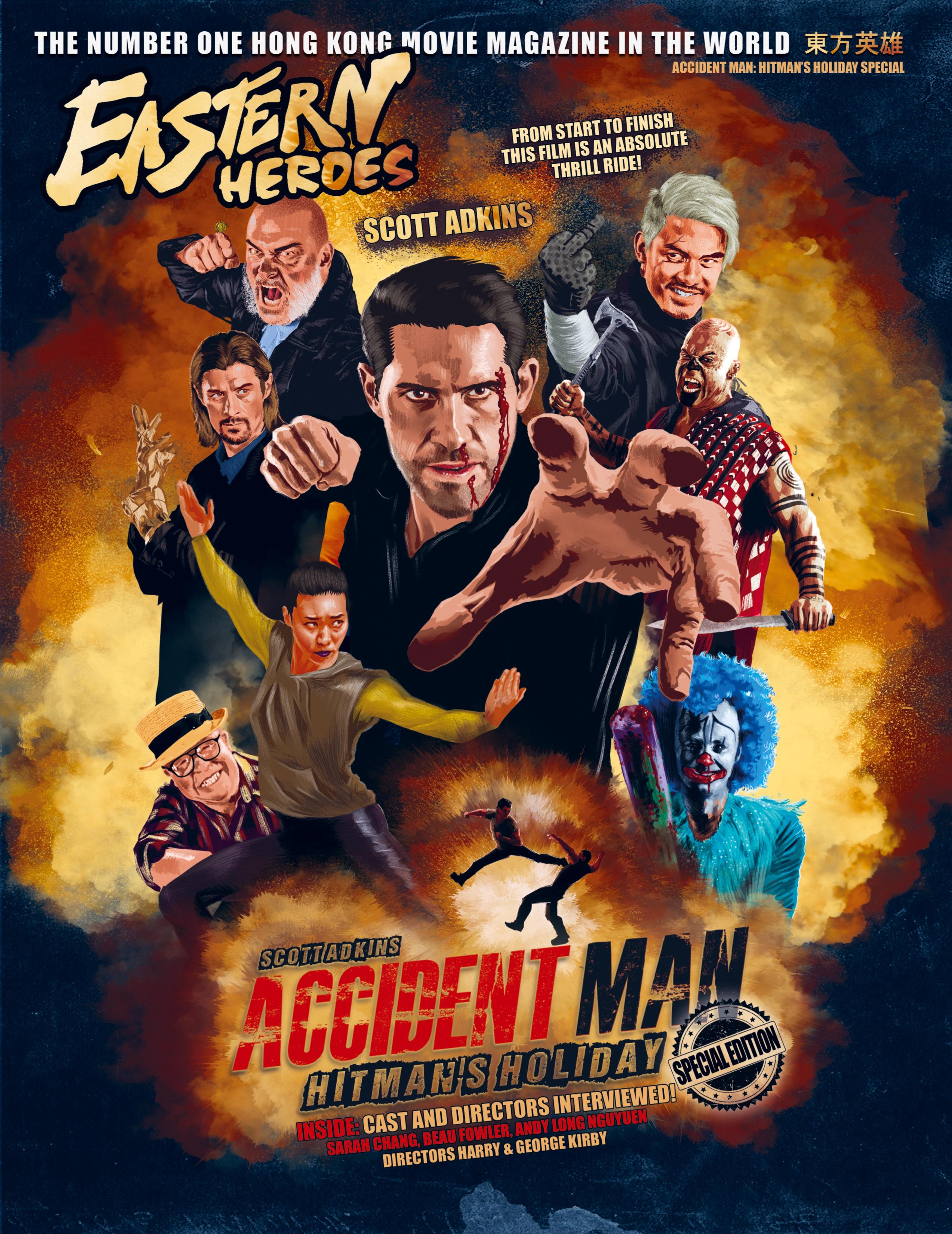 Vorderes Coverbild Eastern Heroes Scott Adkins Special Collectors Edition