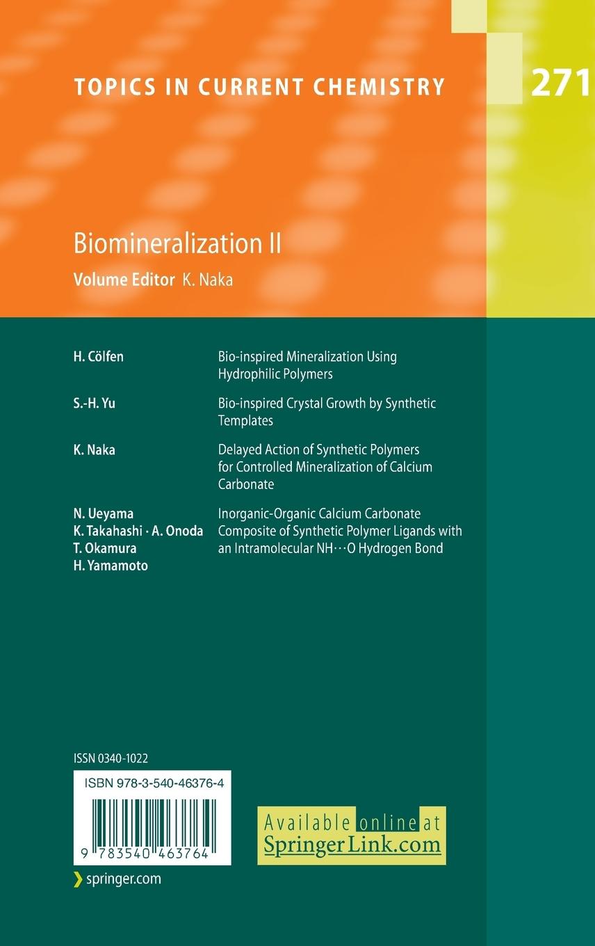Rückseitencover Biomineralization II