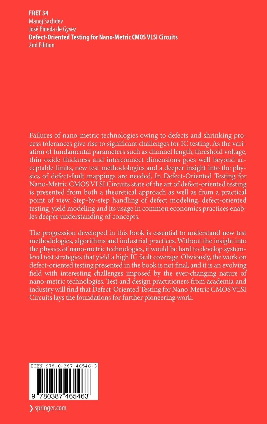 Rückseitencover Defect-Oriented Testing for Nano-Metric CMOS VLSI Circuits
