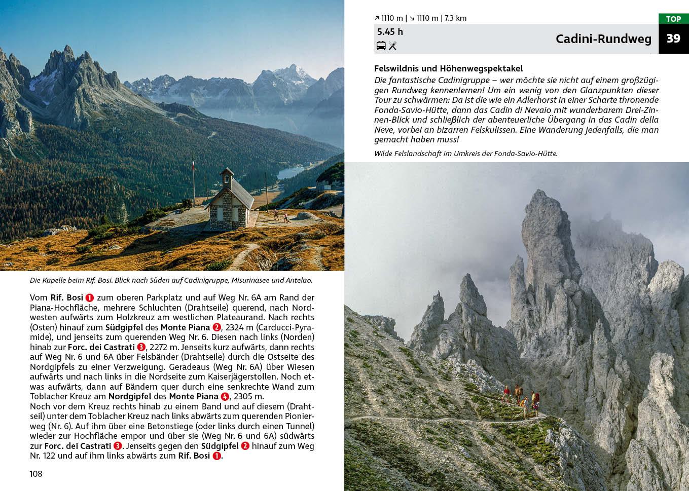 Beispielinhalt (Bild) Dolomiten Band 6 - Cortina d'Ampezzo