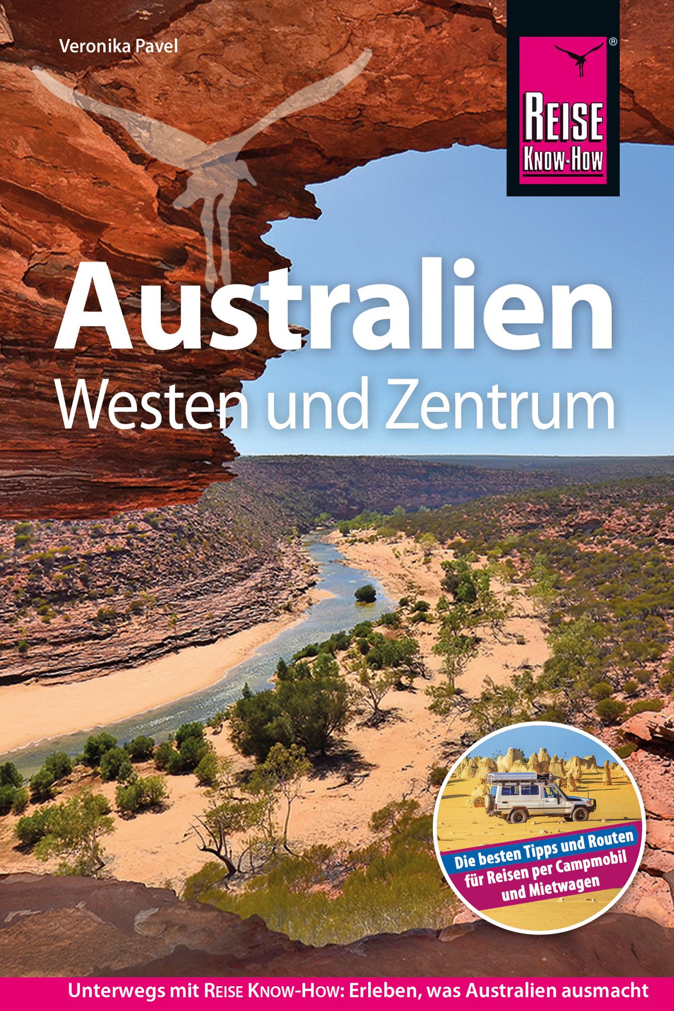 Vorderes Coverbild Reise Know-How Reiseführer Australien - Westen und Zentrum