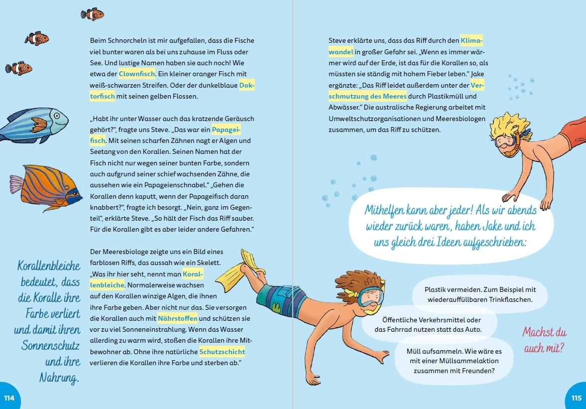 Beispielinhalt (Bild) Australien for kids