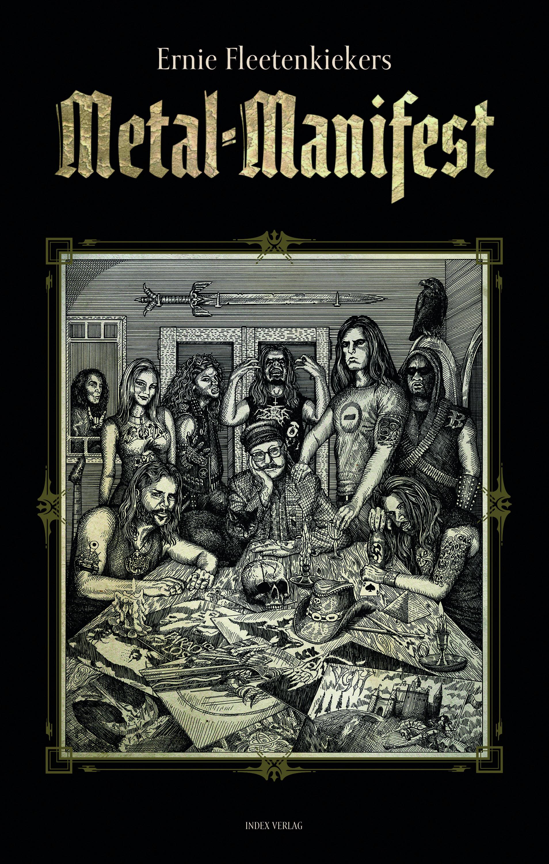 Vorderes Coverbild Ernie Fleetenkiekers Metal-Manifest