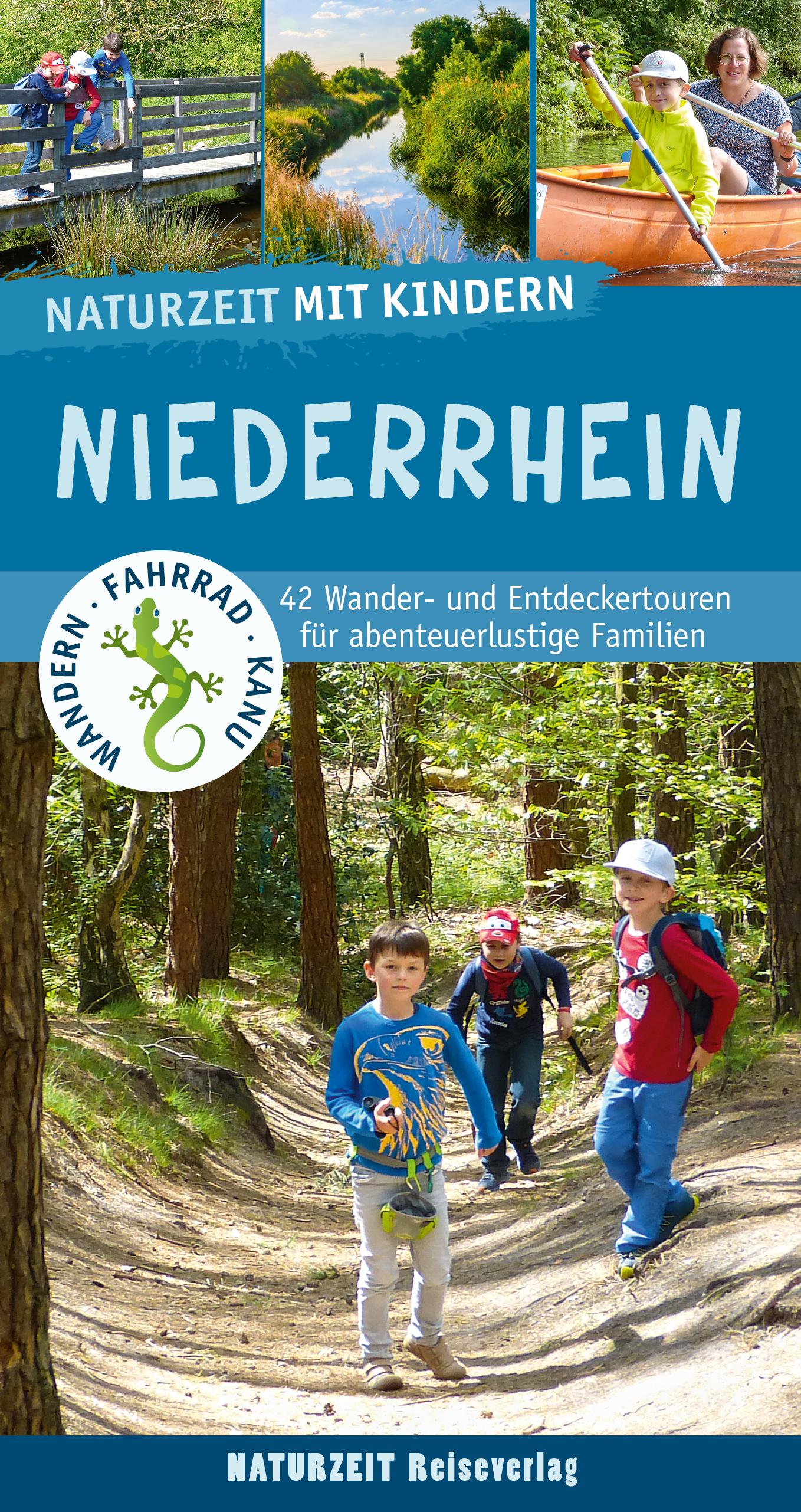 Vorderes Coverbild Naturzeit mit Kindern: Niederrhein