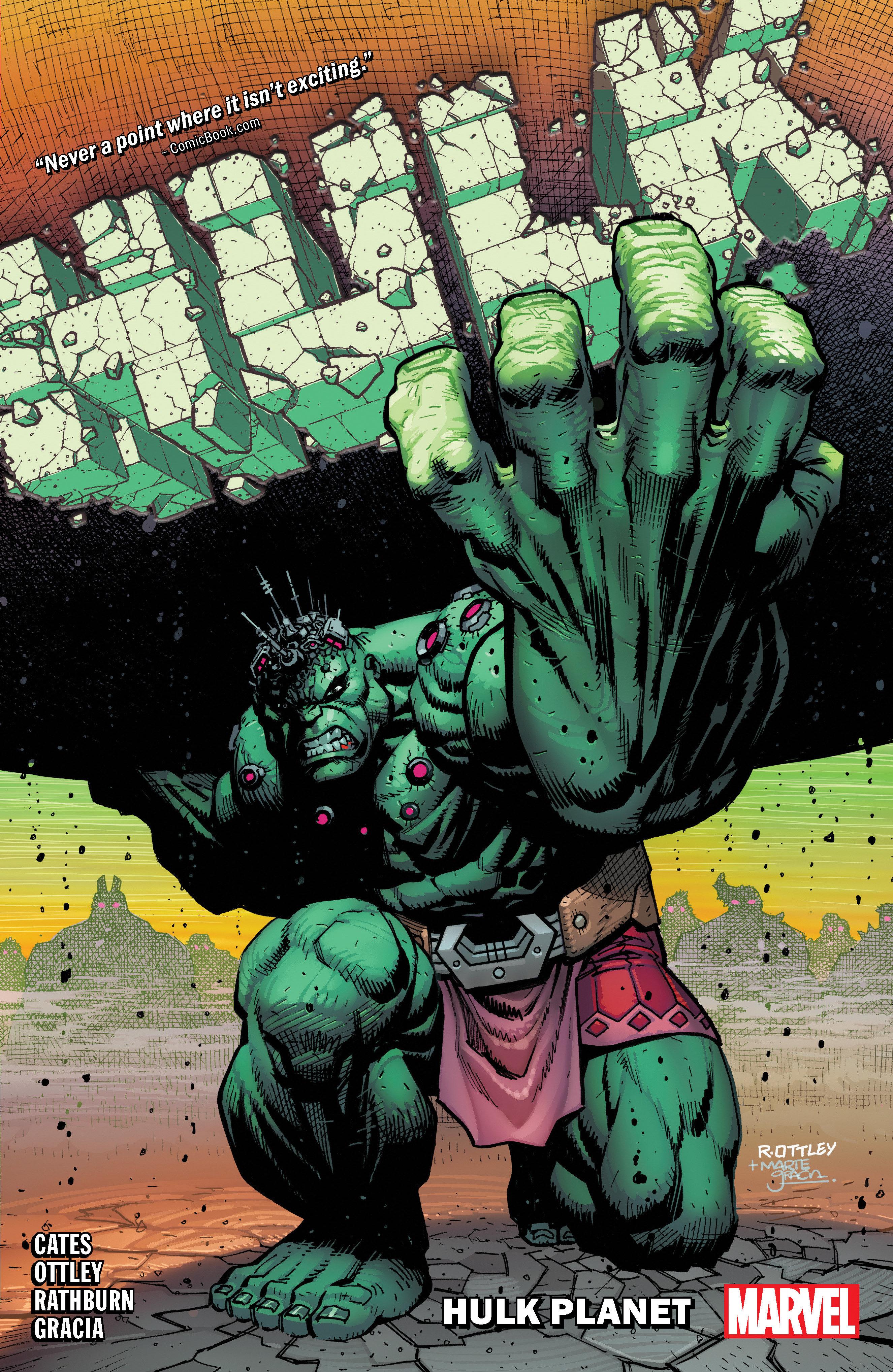 Vorderes Coverbild Hulk By Donny Cates Vol. 2: Hulk Planet