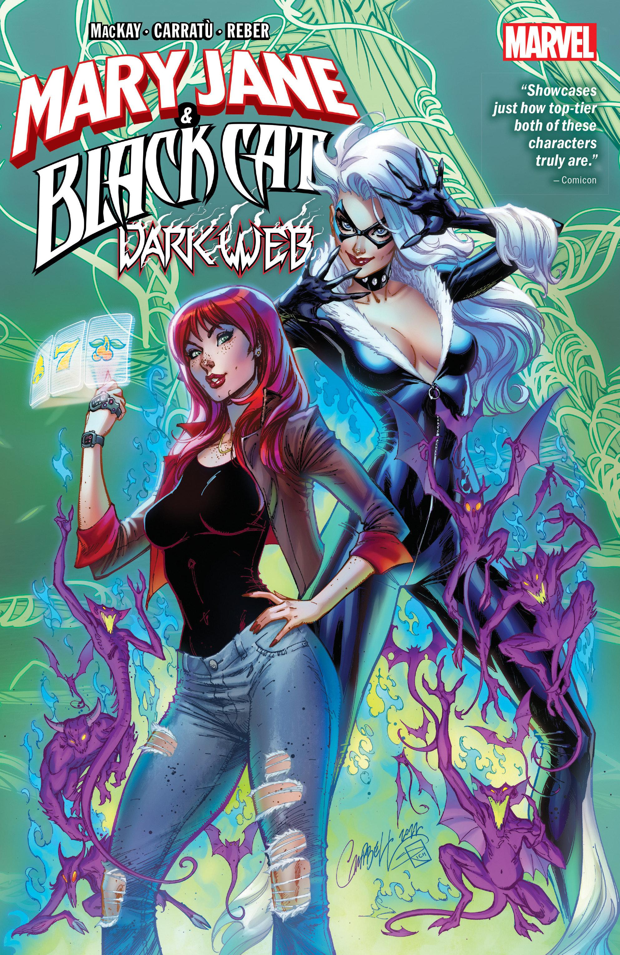 Vorderes Coverbild Mary Jane & Black Cat: Dark Web