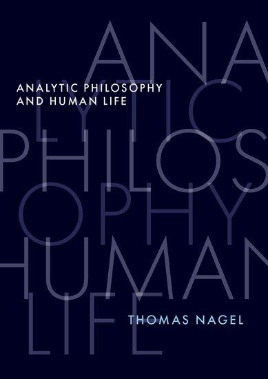 Vorderes Coverbild Analytic Philosophy and Human Life