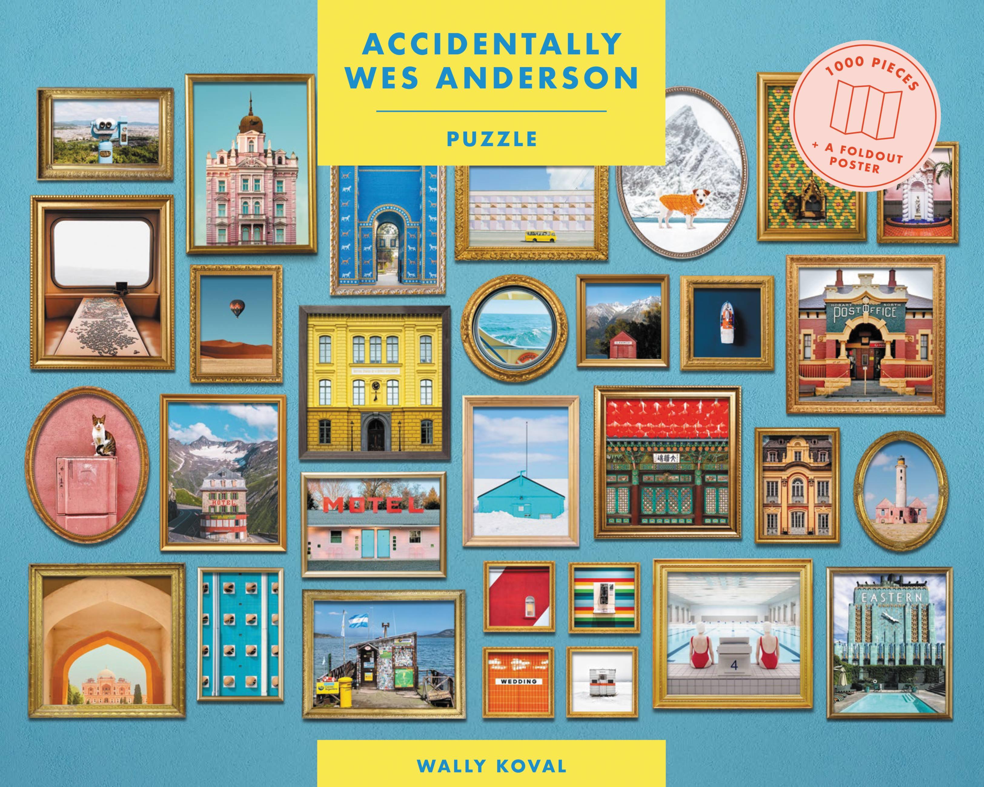 Vorderes Coverbild Accidentally Wes Anderson Puzzle