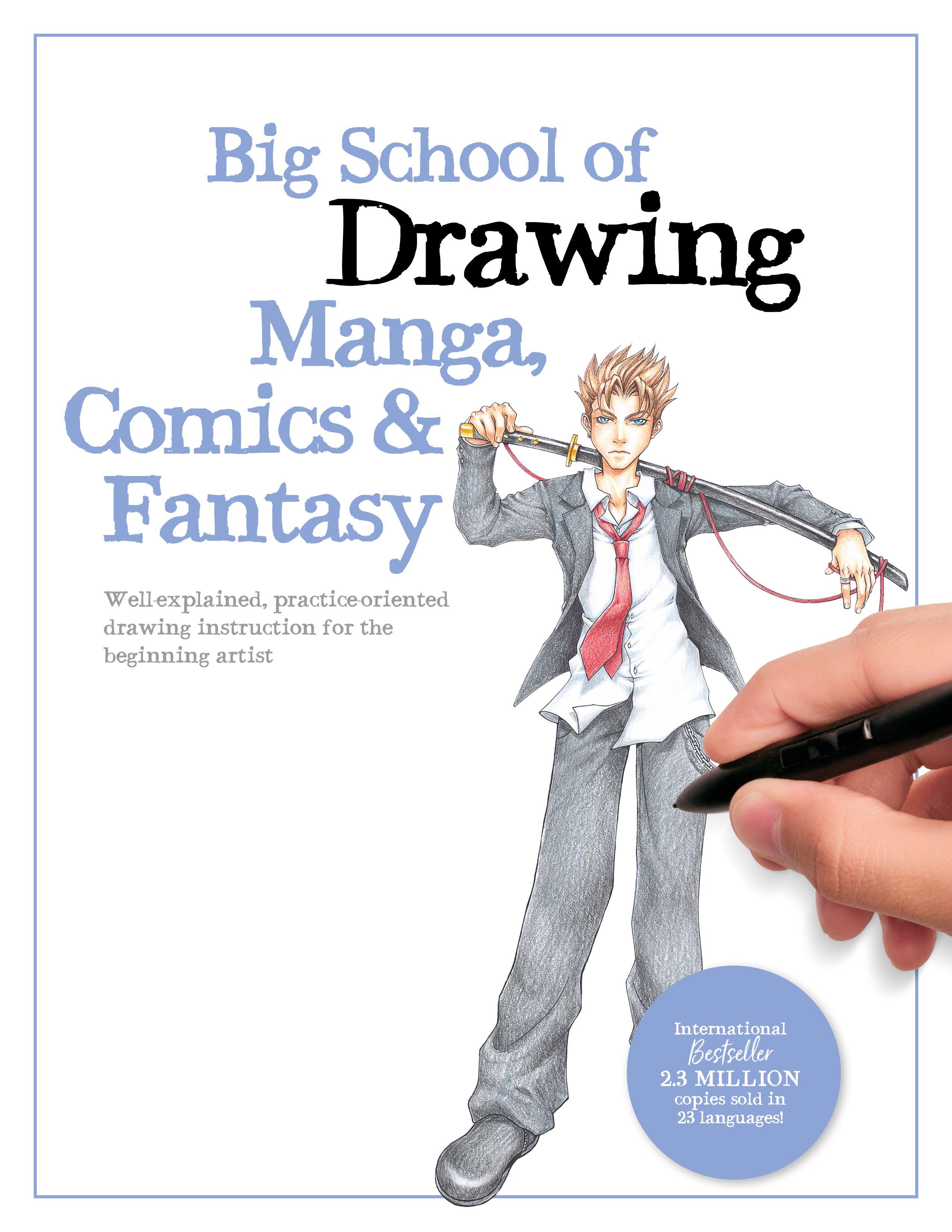 Vorderes Coverbild Big School of Drawing Manga, Comics & Fantasy