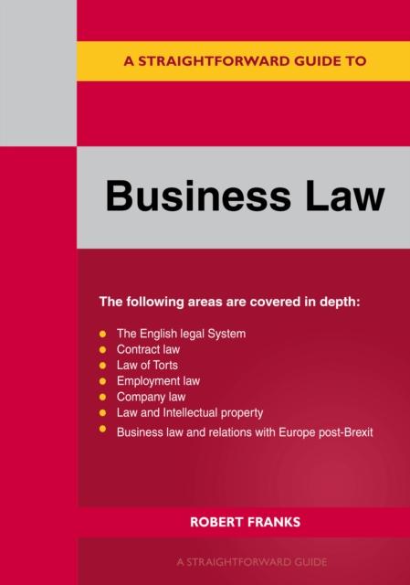 Vorderes Coverbild A Straightforward Guide to Business Law 2023