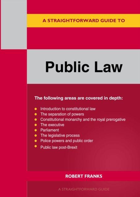 Vorderes Coverbild A Straightforward Guide to Public Law: Revised Edition 2023