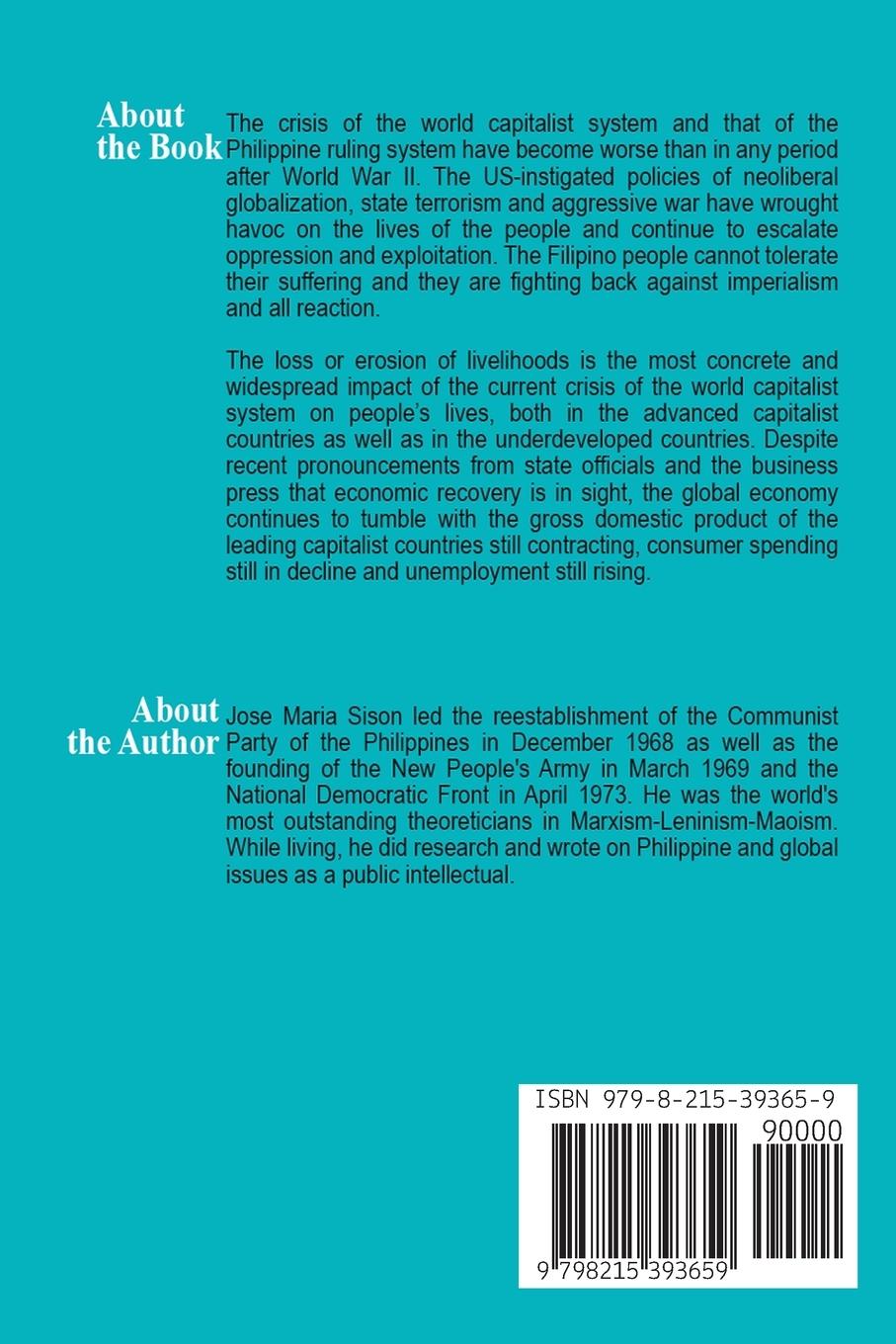 Rückseitencover On the Legal Democratic Mass Movement