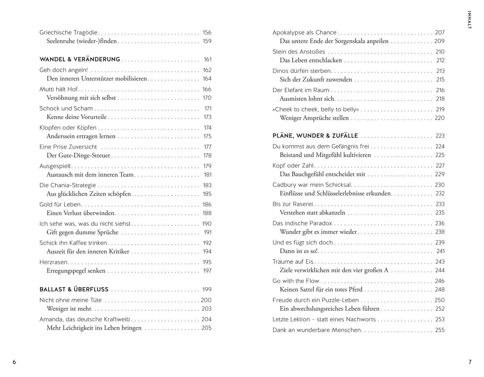 Beispielinhalt (Bild) 70 Aha-Momente zum Glücklichsein