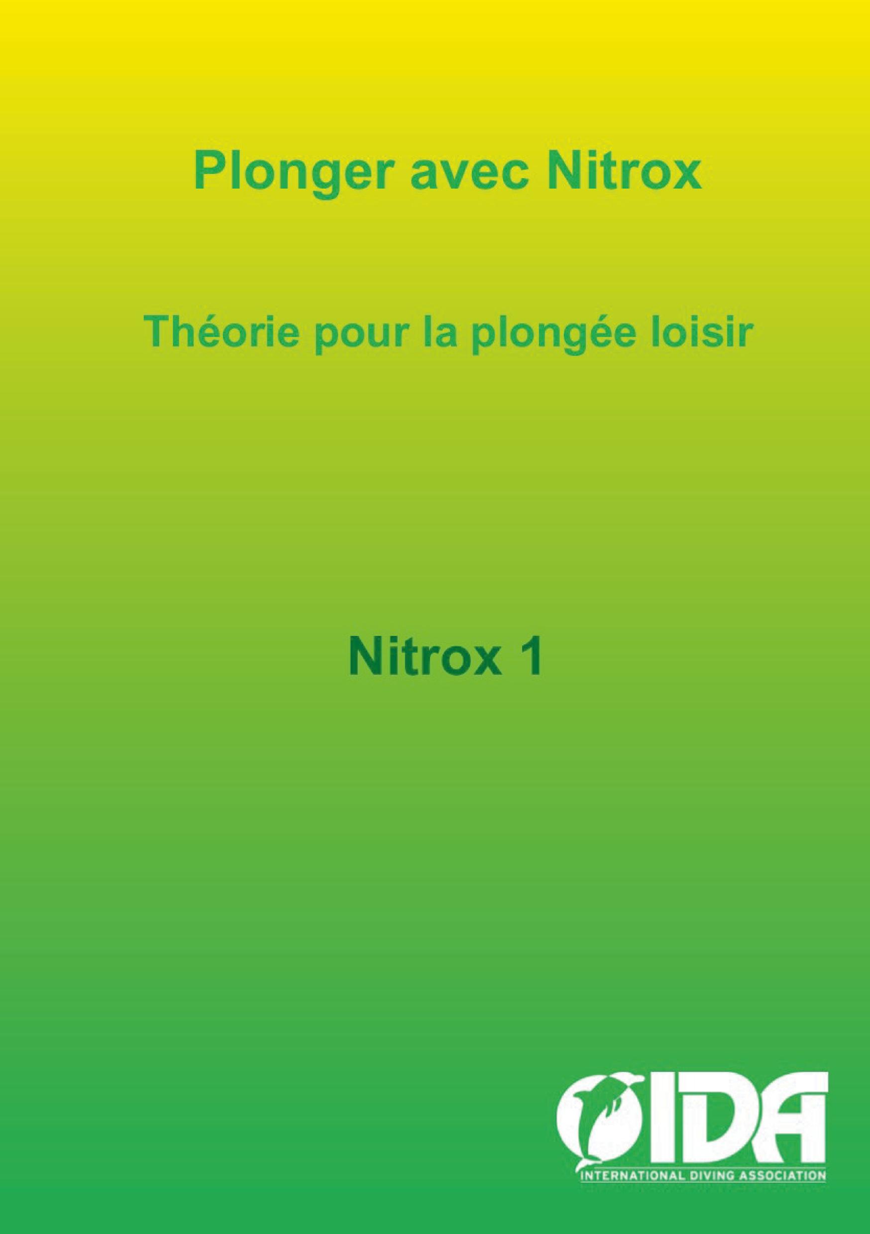 Vorderes Coverbild Plonger avec Nitrox