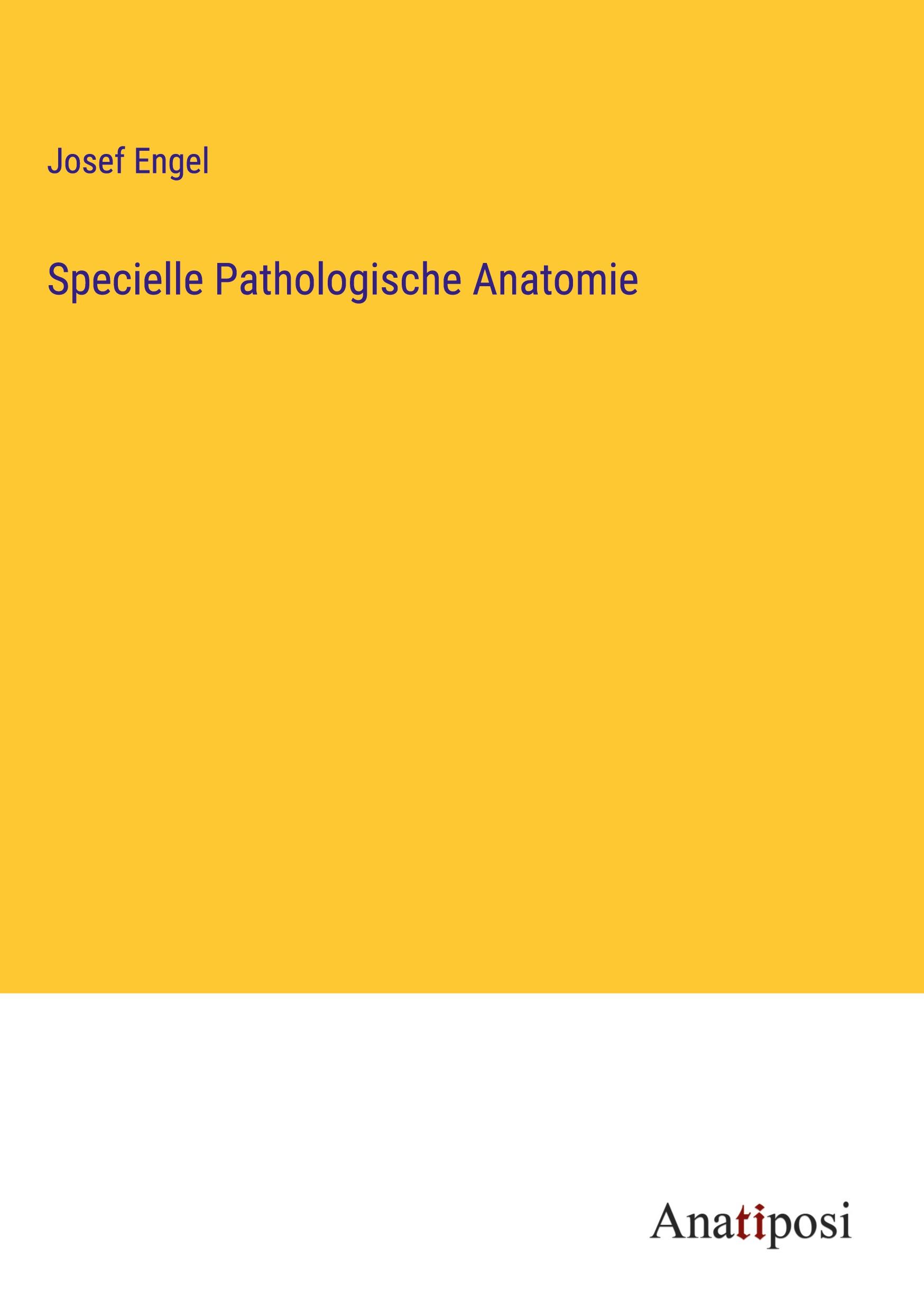 Vorderes Coverbild Specielle Pathologische Anatomie