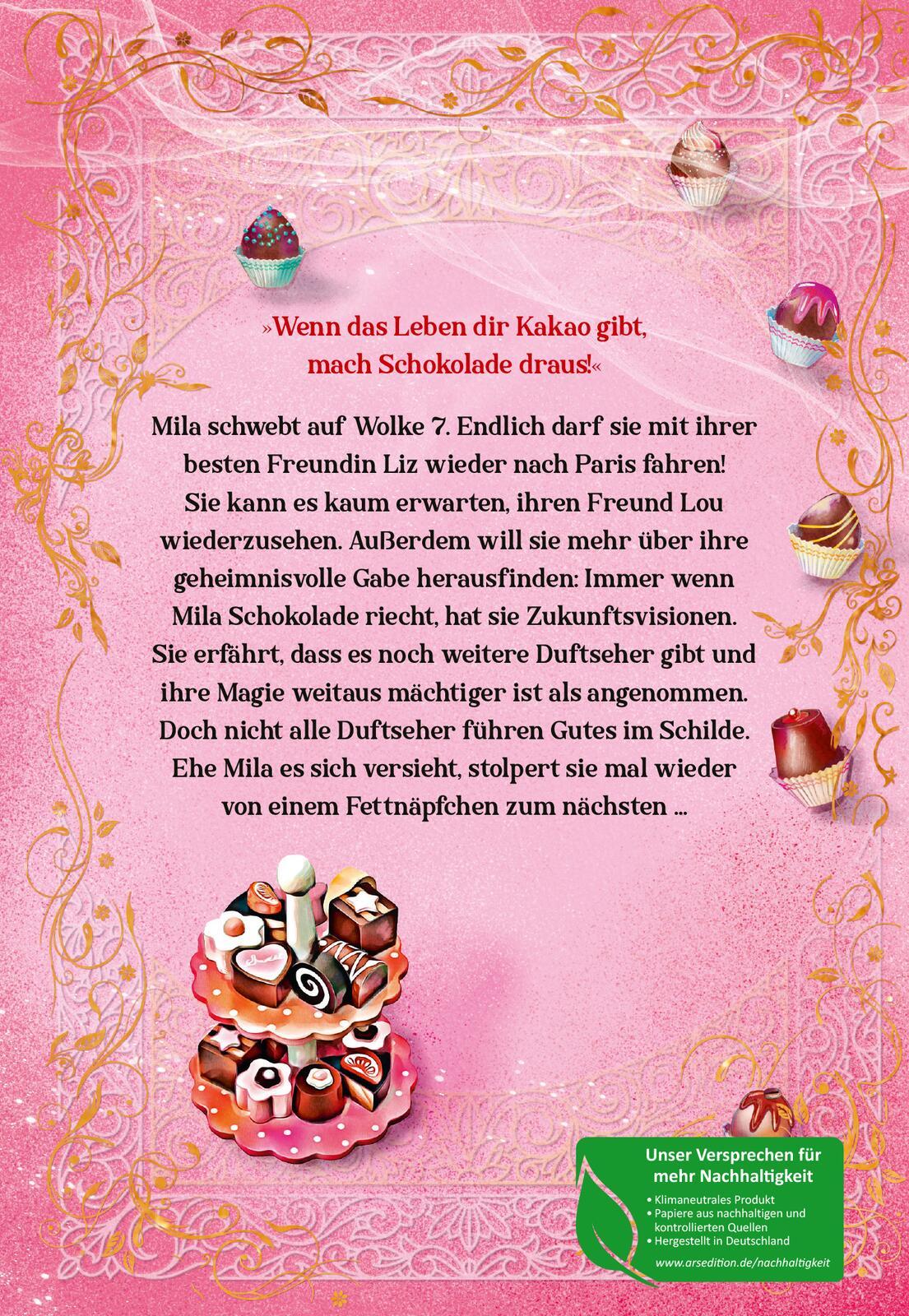 Rückseitencover Das Vermächtnis der Schokomagie (Schokomagie 2)