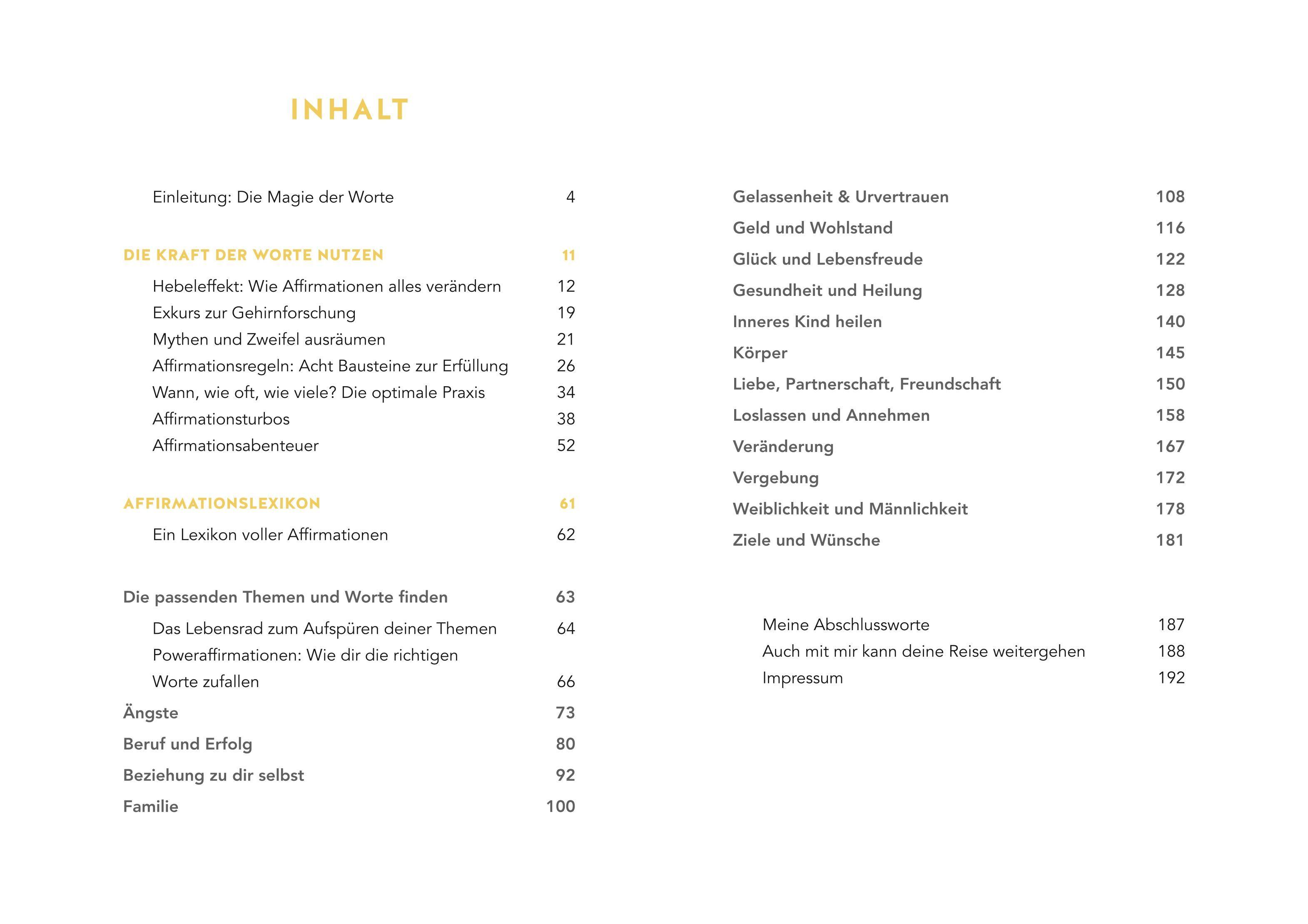 Beispielinhalt (Bild) Wenn ein Satz dein Leben verändert