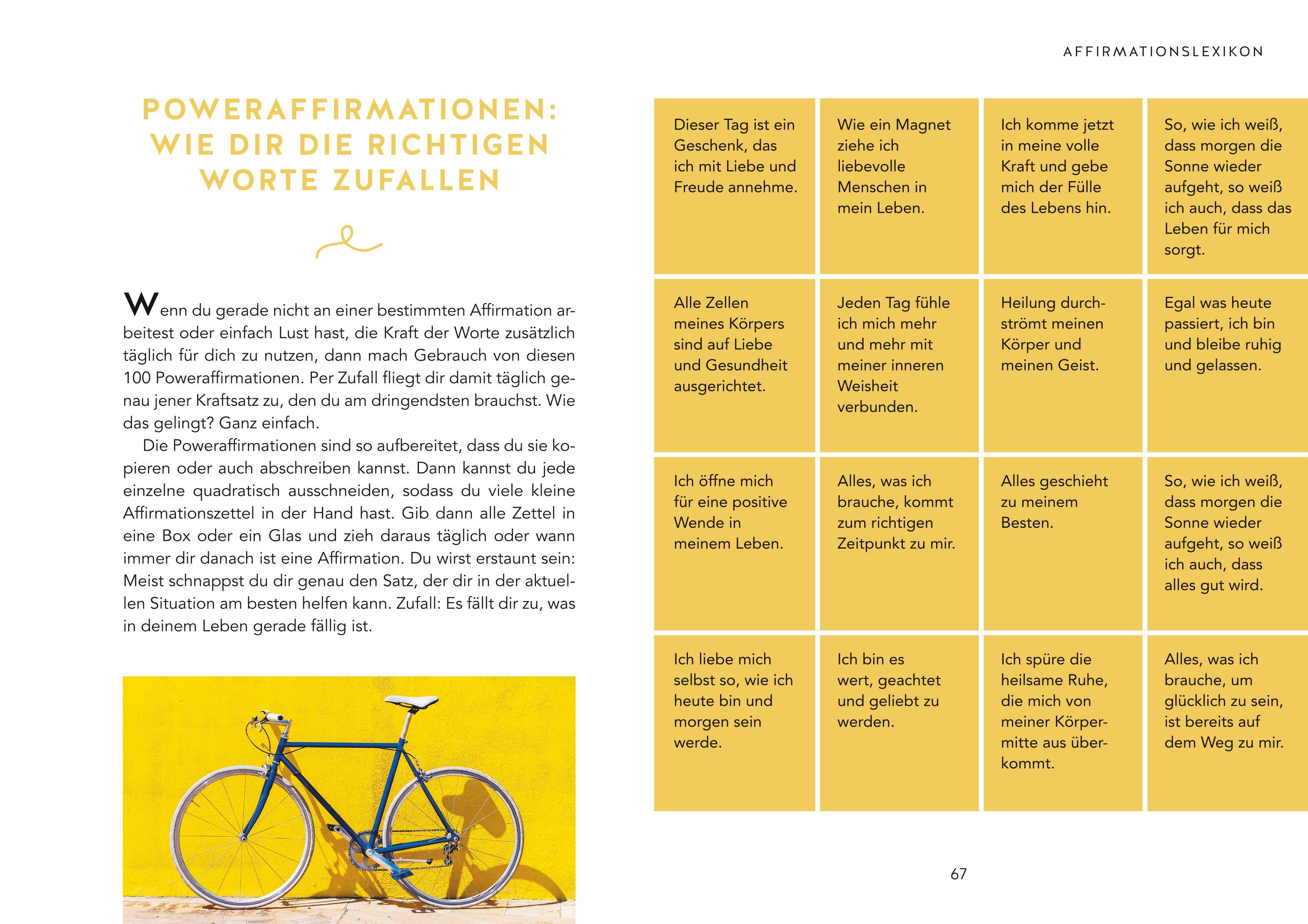 Beispielinhalt (Bild) Wenn ein Satz dein Leben verändert