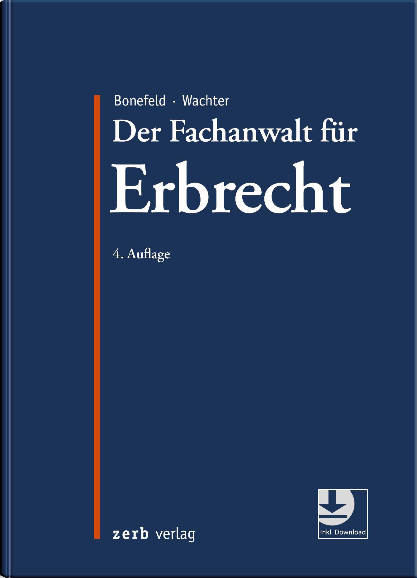 Vorderes Coverbild Der Fachanwalt für Erbrecht