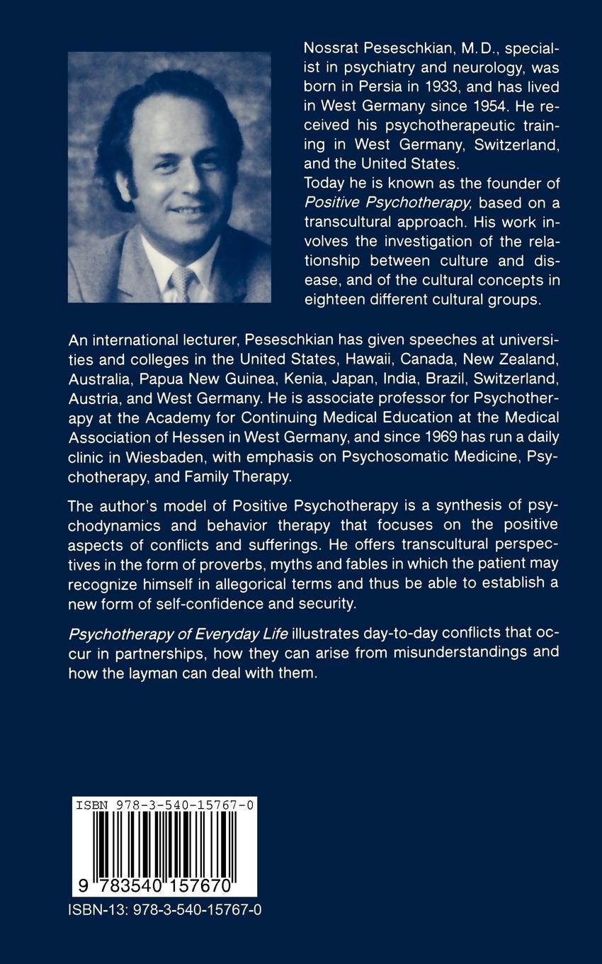 Rückseitencover Psychotherapy of Everyday Life