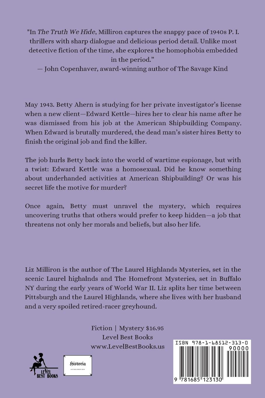 Rückseitencover The Truth We Hide