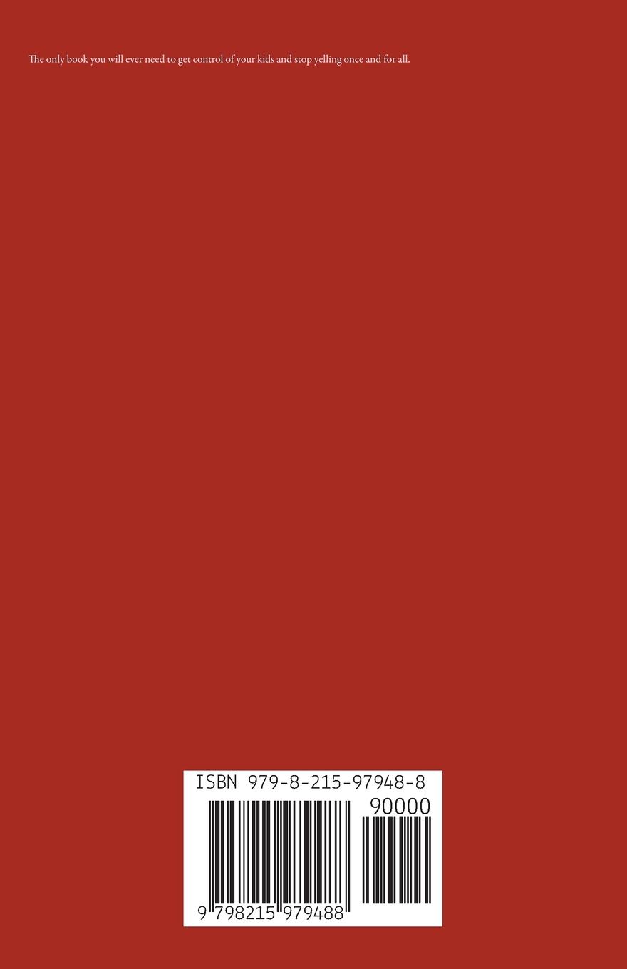 Rückseitencover How to Stop Yelling at Your Kids