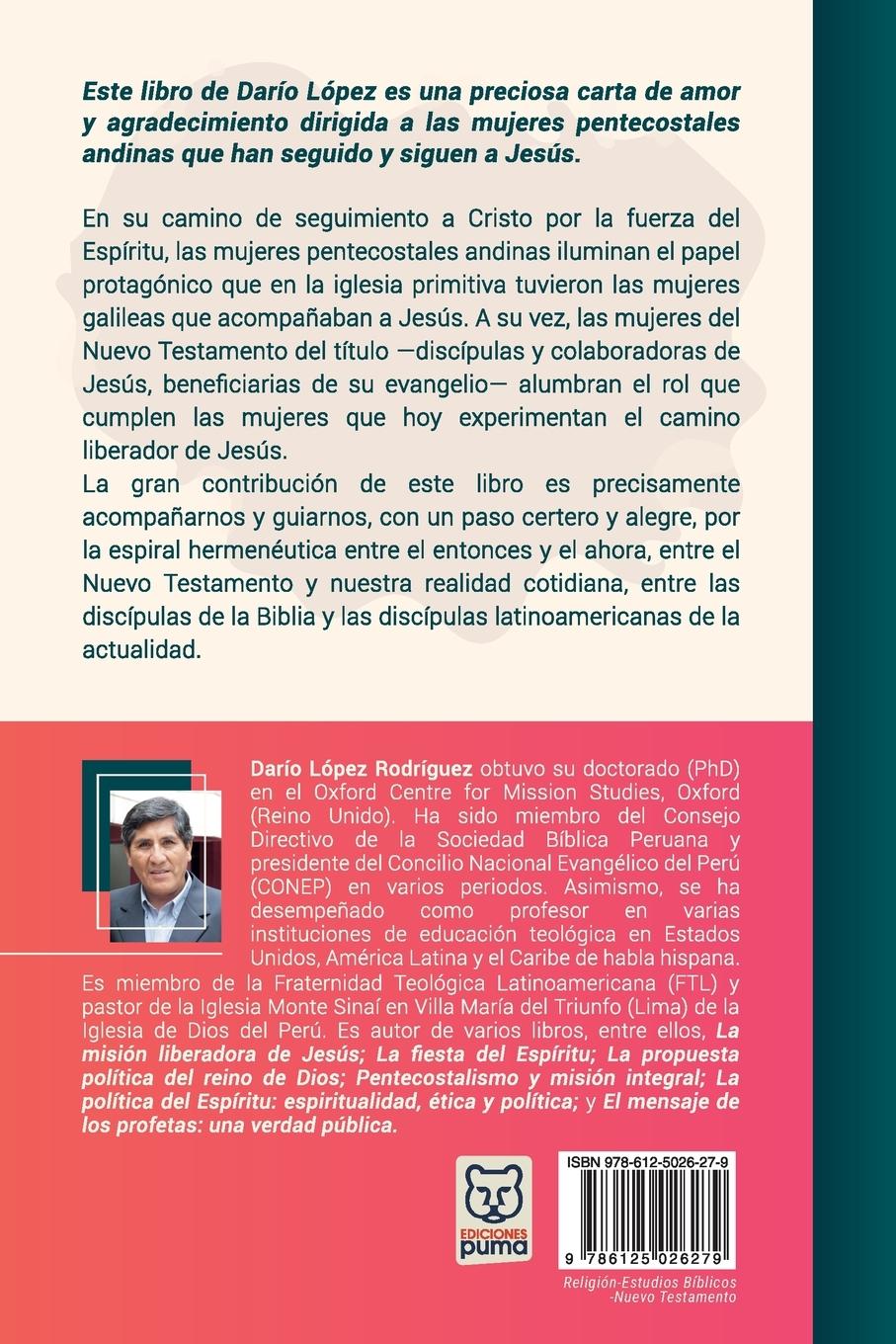 Rückseitencover DISCÍPULAS DE JESÚS