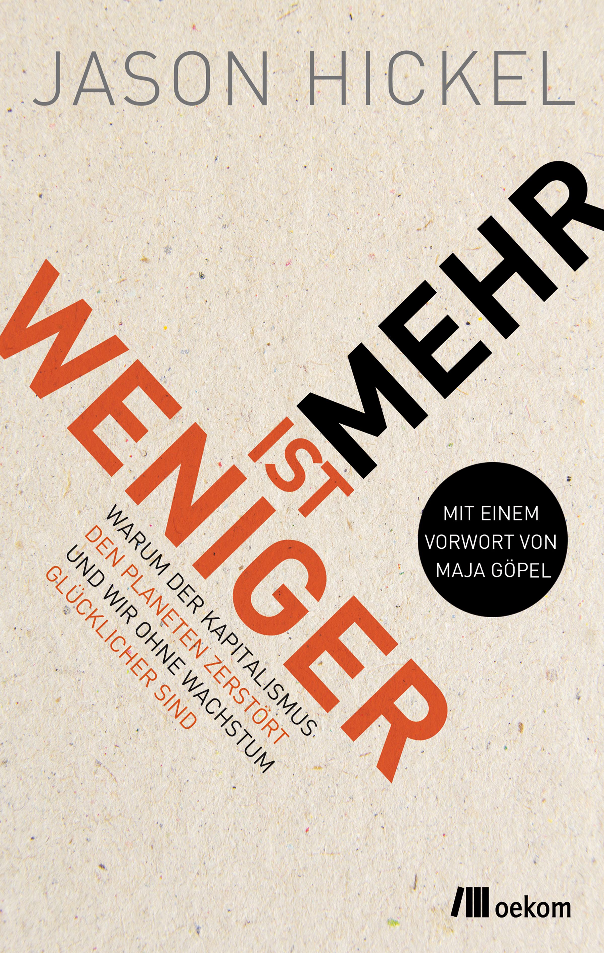 Vorderes Coverbild Weniger ist mehr