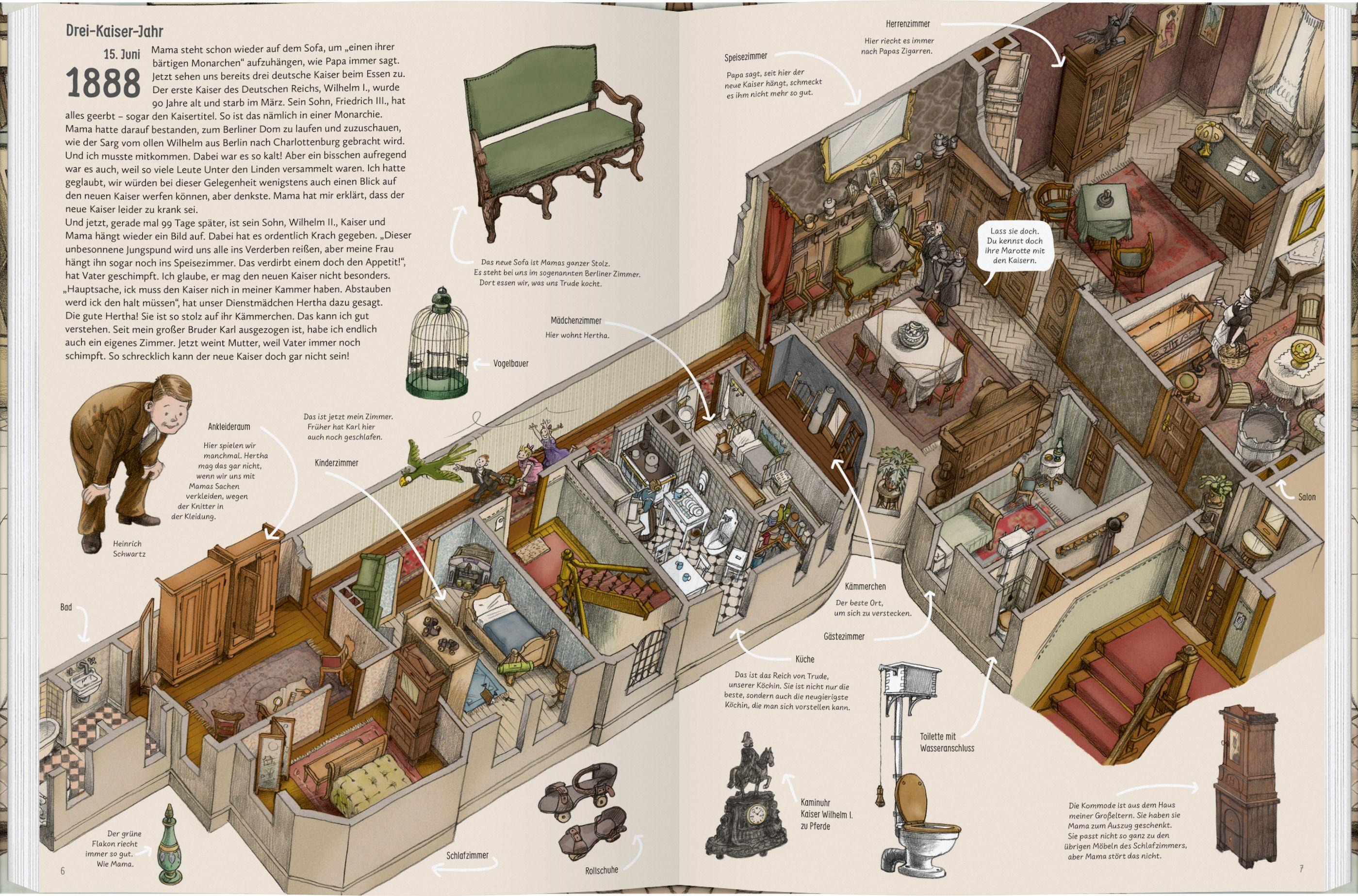 Beispielinhalt (Bild) In einem alten Haus in Berlin