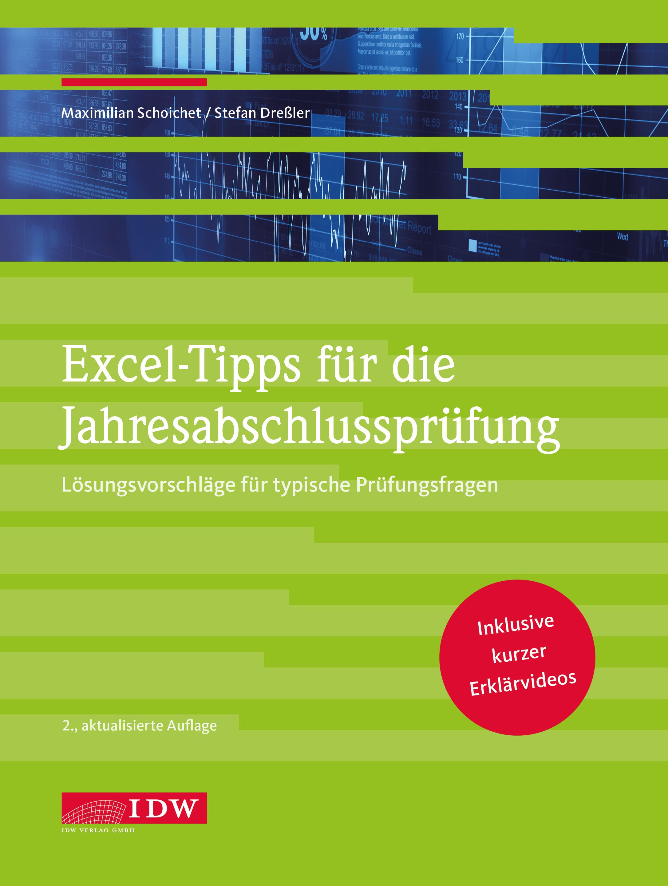 Vorderes Coverbild Excel-Tipps für die Jahresabschlussprüfung