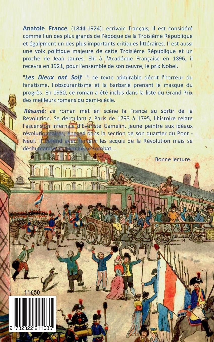 Rückseitencover Les Dieux ont Soif