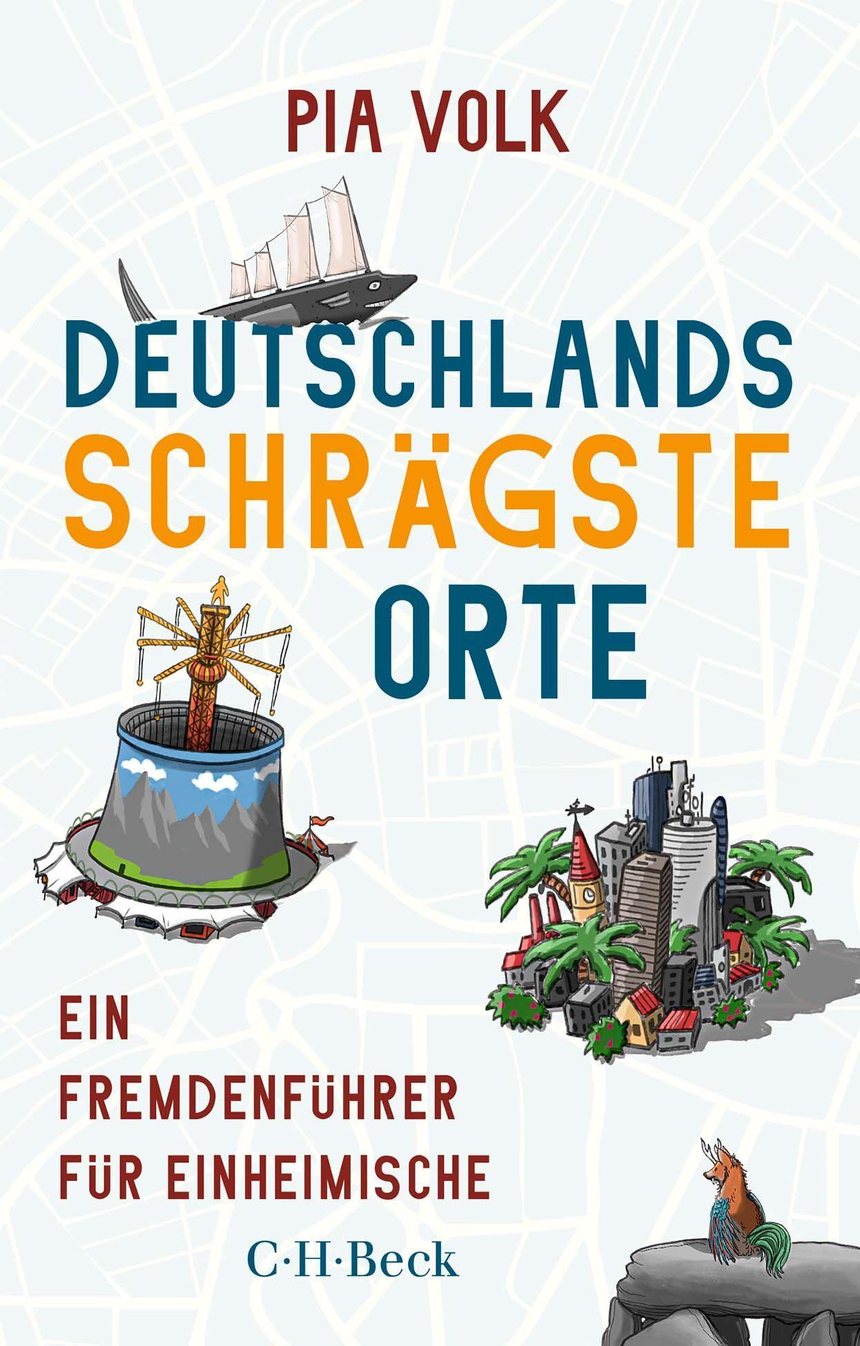 Vorderes Coverbild Deutschlands schrägste Orte