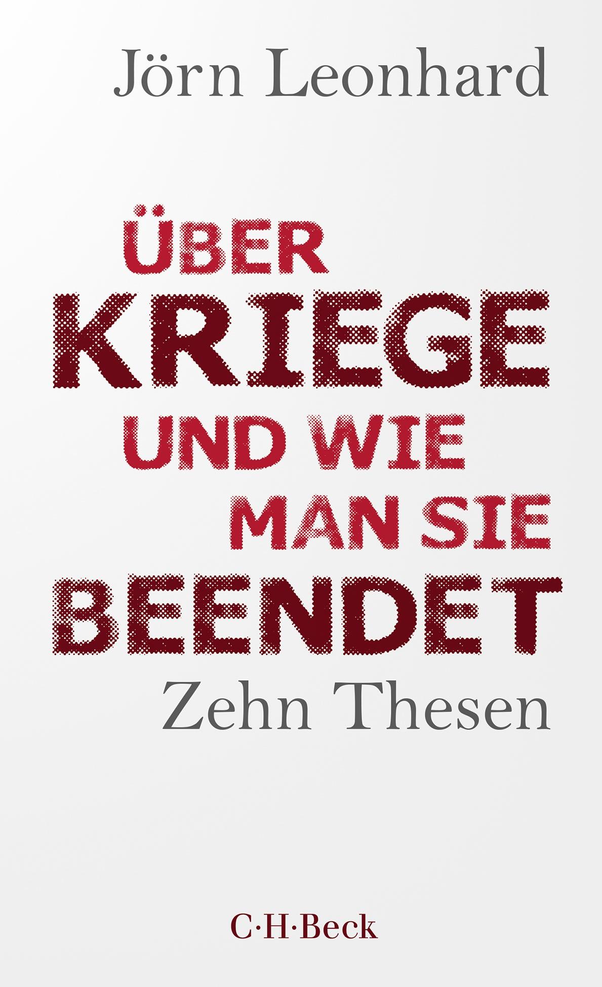 Vorderes Coverbild Über Kriege und wie man sie beendet