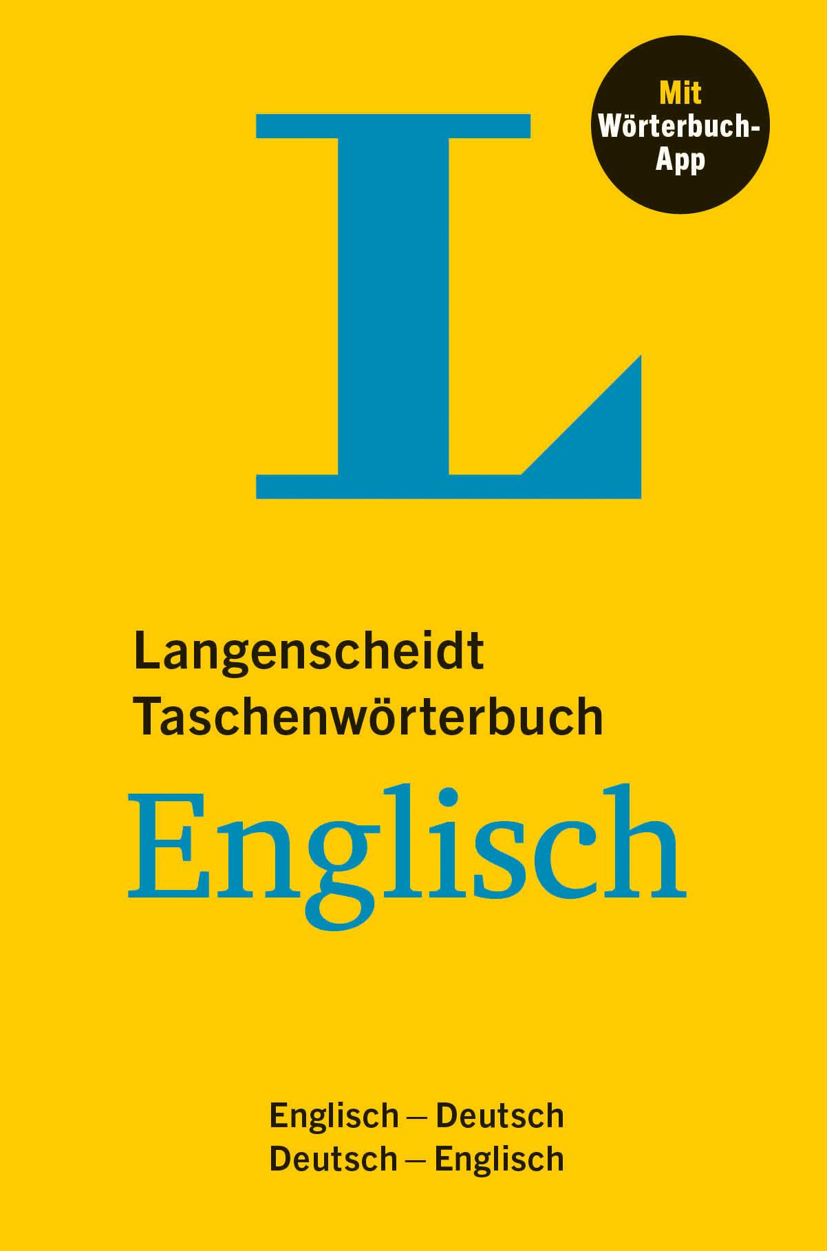 Vorderes Coverbild Langenscheidt Taschenwörterbuch Englisch