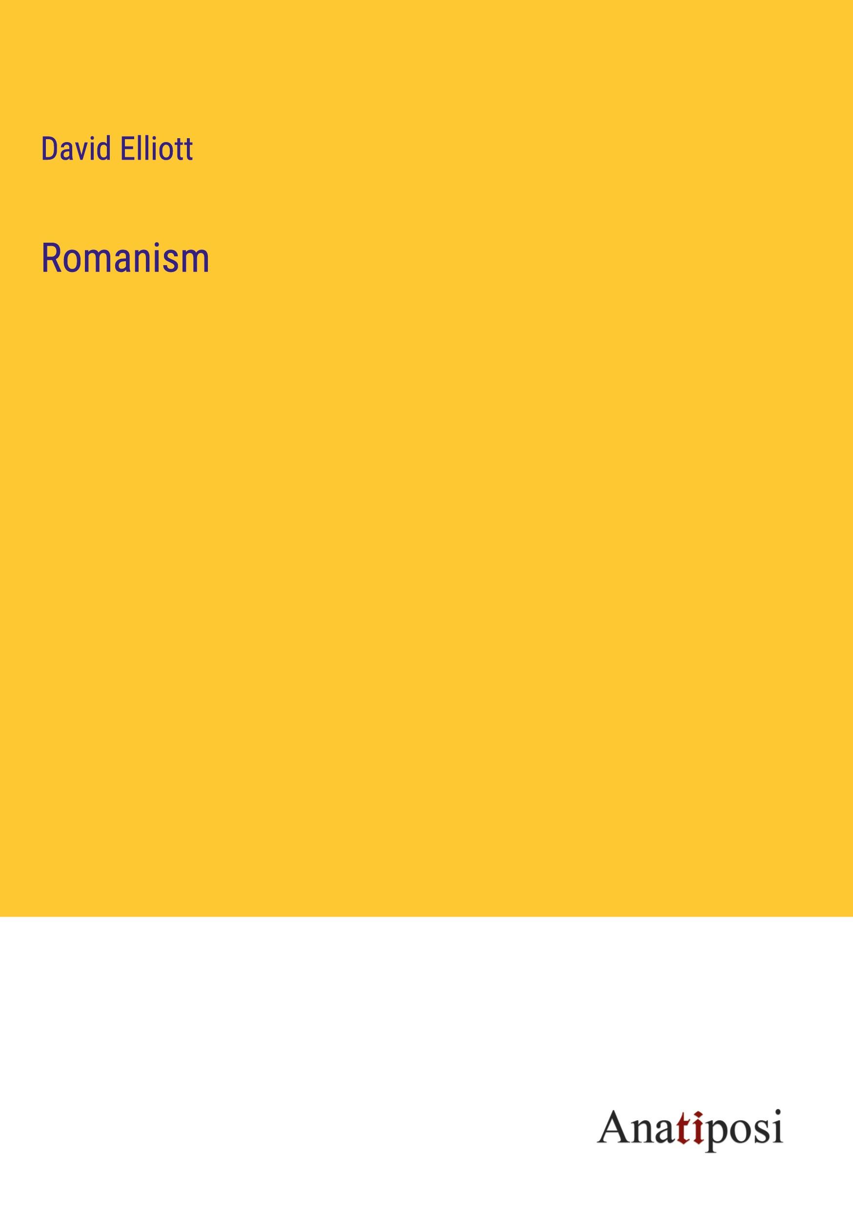 Vorderes Coverbild Romanism