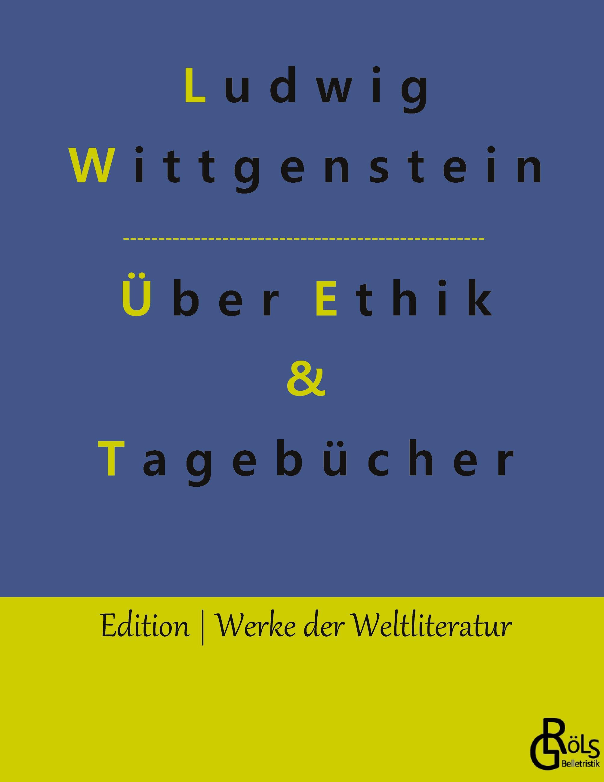 Vorderes Coverbild Vortrag über Ethik & Tagebücher