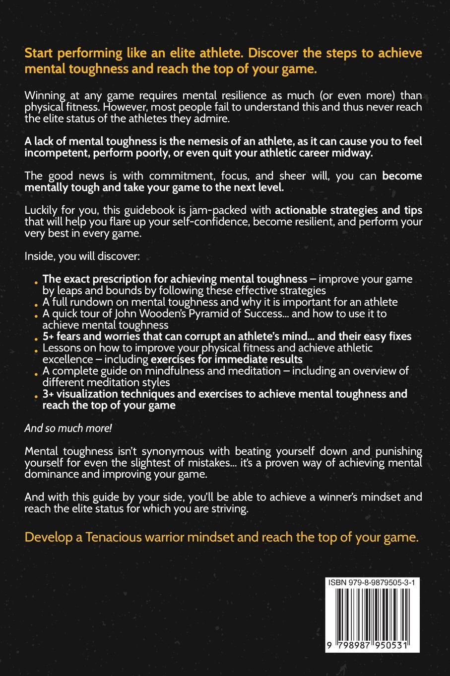 Rückseitencover Tenacious - A Championship Mentality for Young Athletes