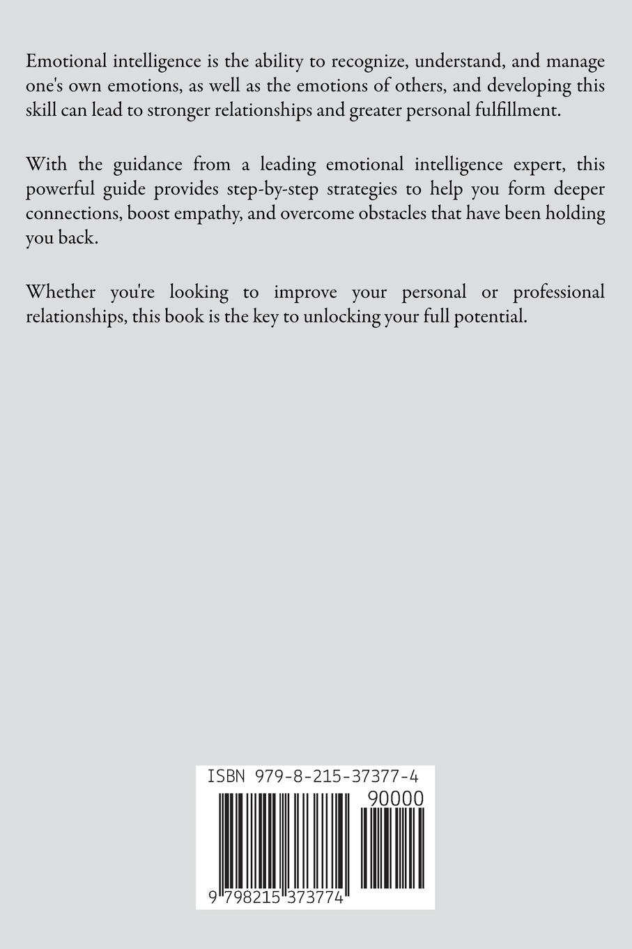 Rückseitencover Emotional Intelligence
