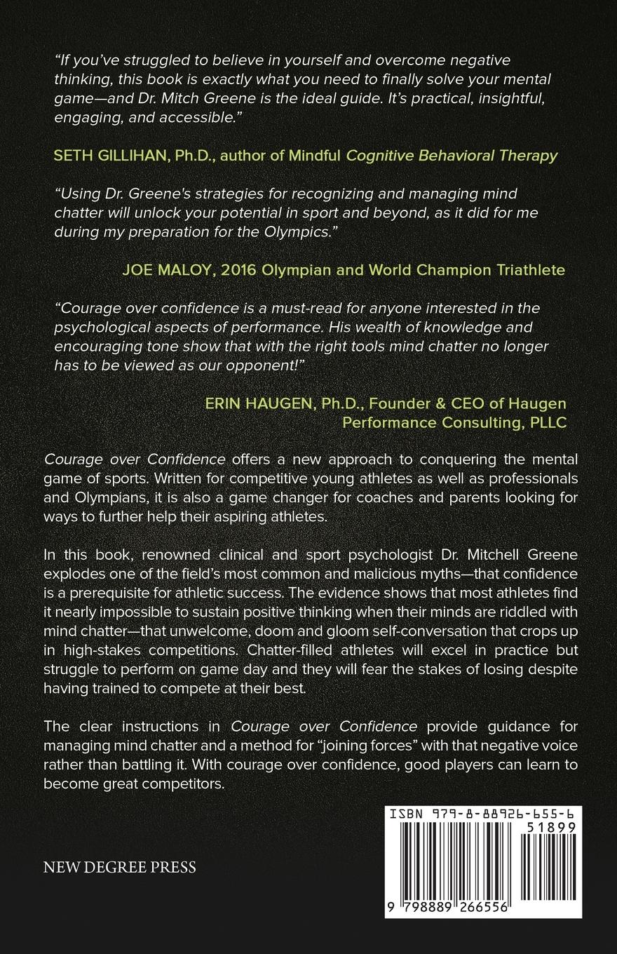 Rückseitencover Courage over Confidence