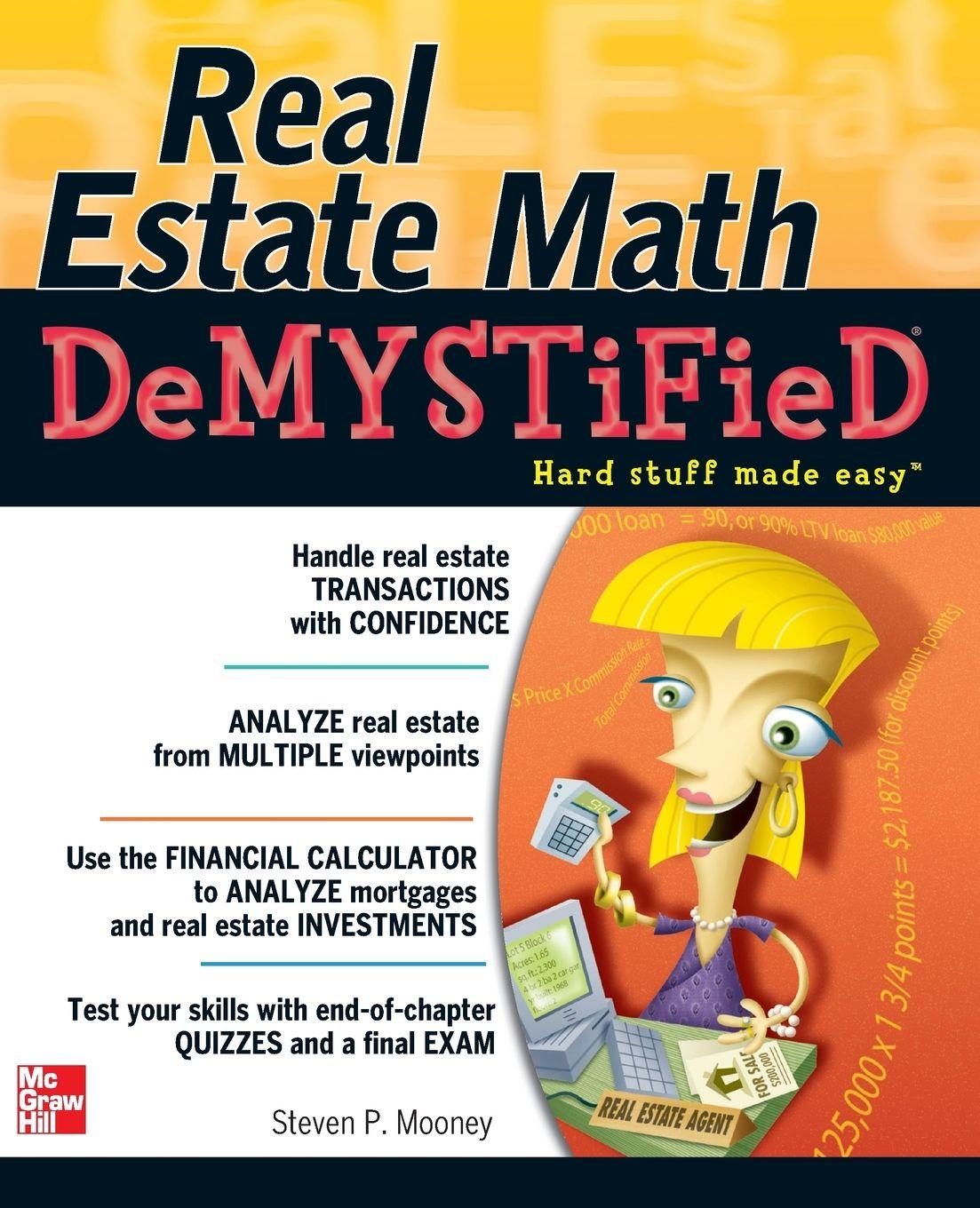 Vorderes Coverbild REAL ESTATE MATH DEMYSTIFIED
