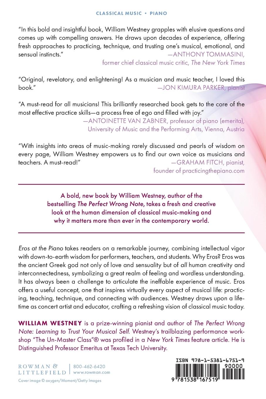 Rückseitencover Eros at the Piano