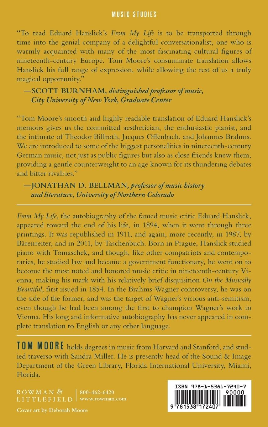 Rückseitencover From My Life