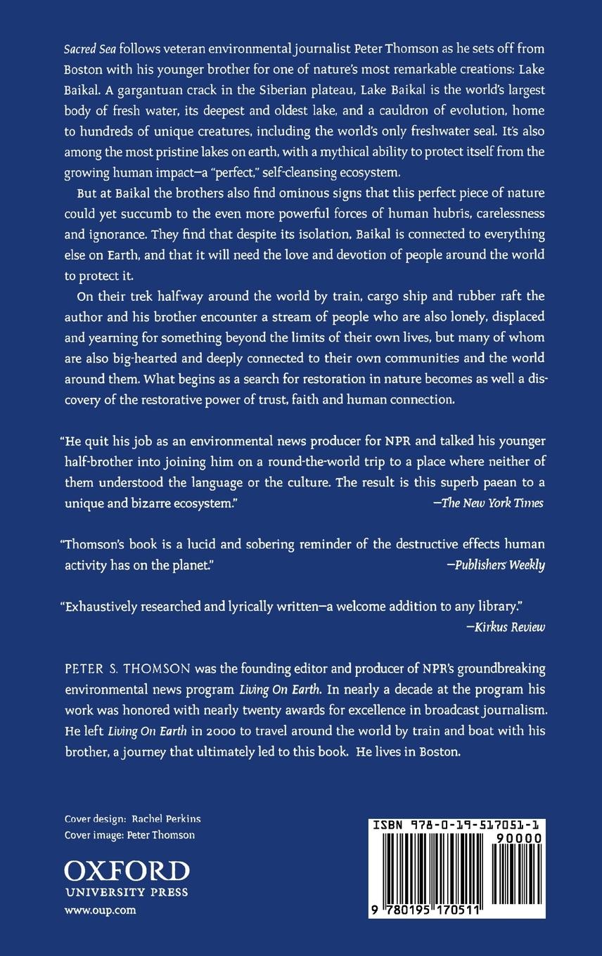 Rückseitencover Sacred Sea